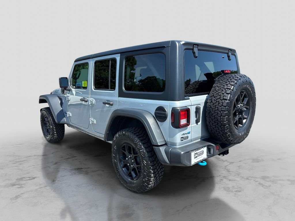 Used 2024 Silver Jeep Willys 4xe image 3