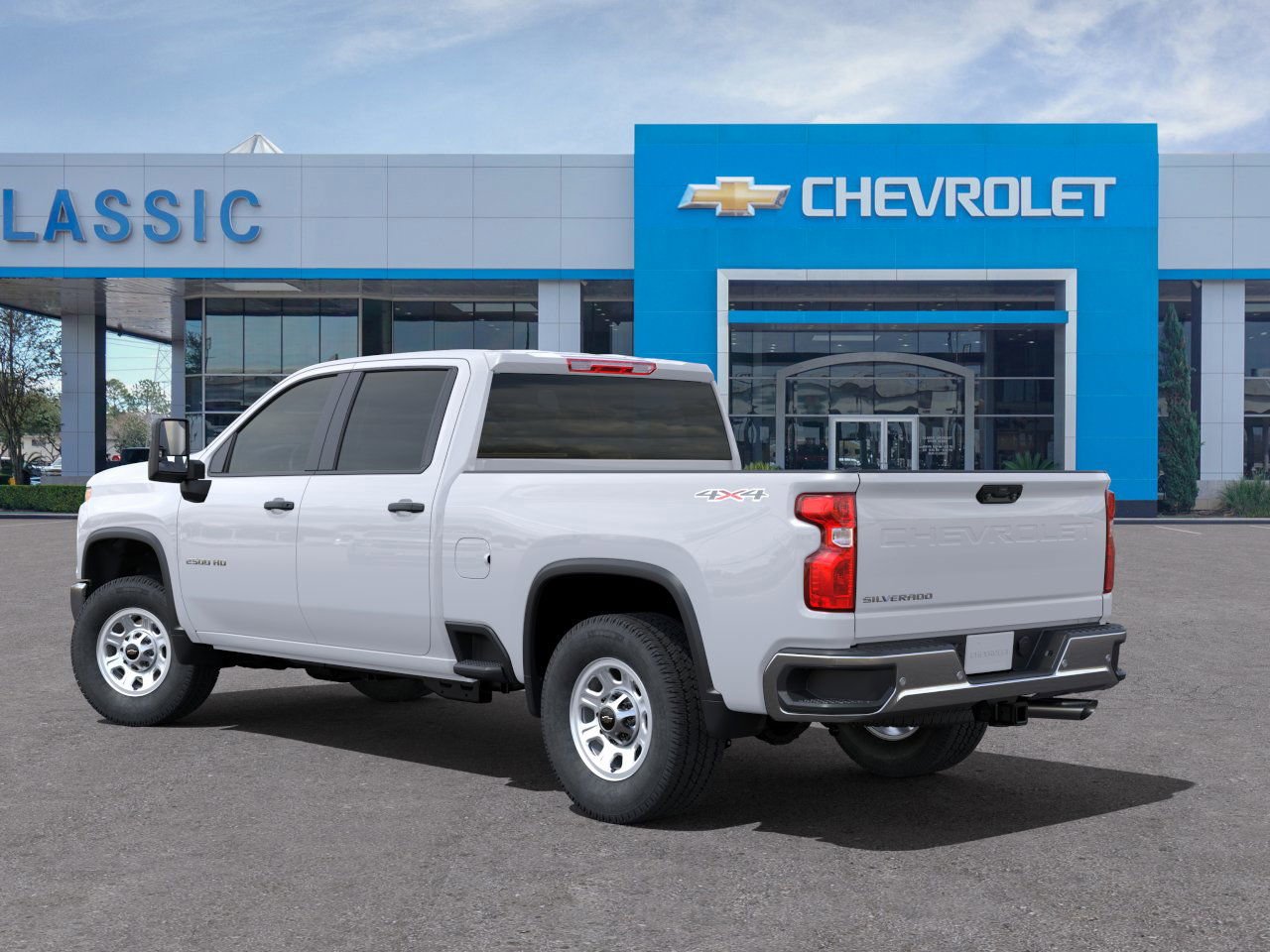 2025 Chevrolet Silverado 2500 HD WT White at Classic Elite Chevrolet Hwy 6