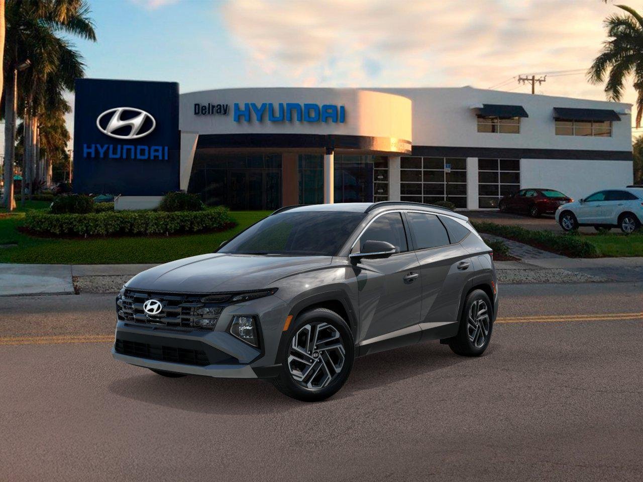 New 2026 Gray Hyundai SEL Plus image 1