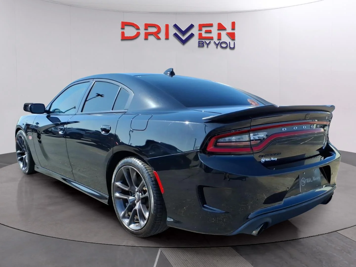 Used 2023 Pitch Black Clearcoat Dodge Scat Pack image 3