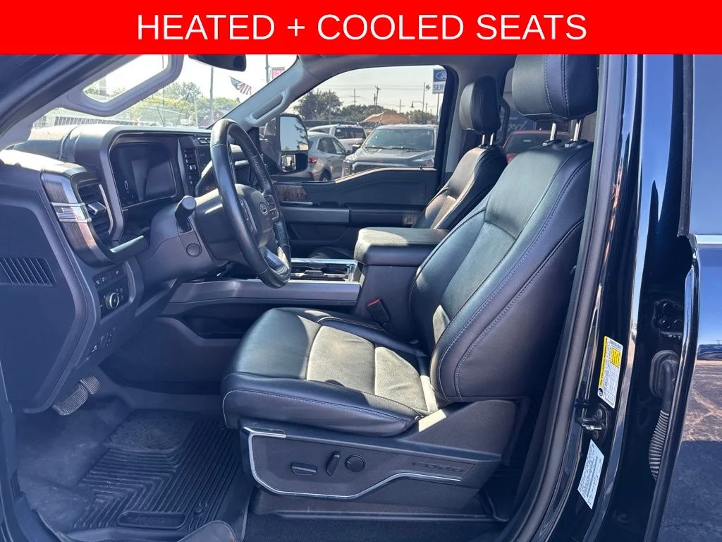Certified Used 2024 Blue Ford Lariat image 2