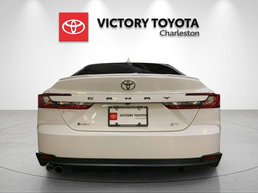 Used 2025 White Toyota SE image 4