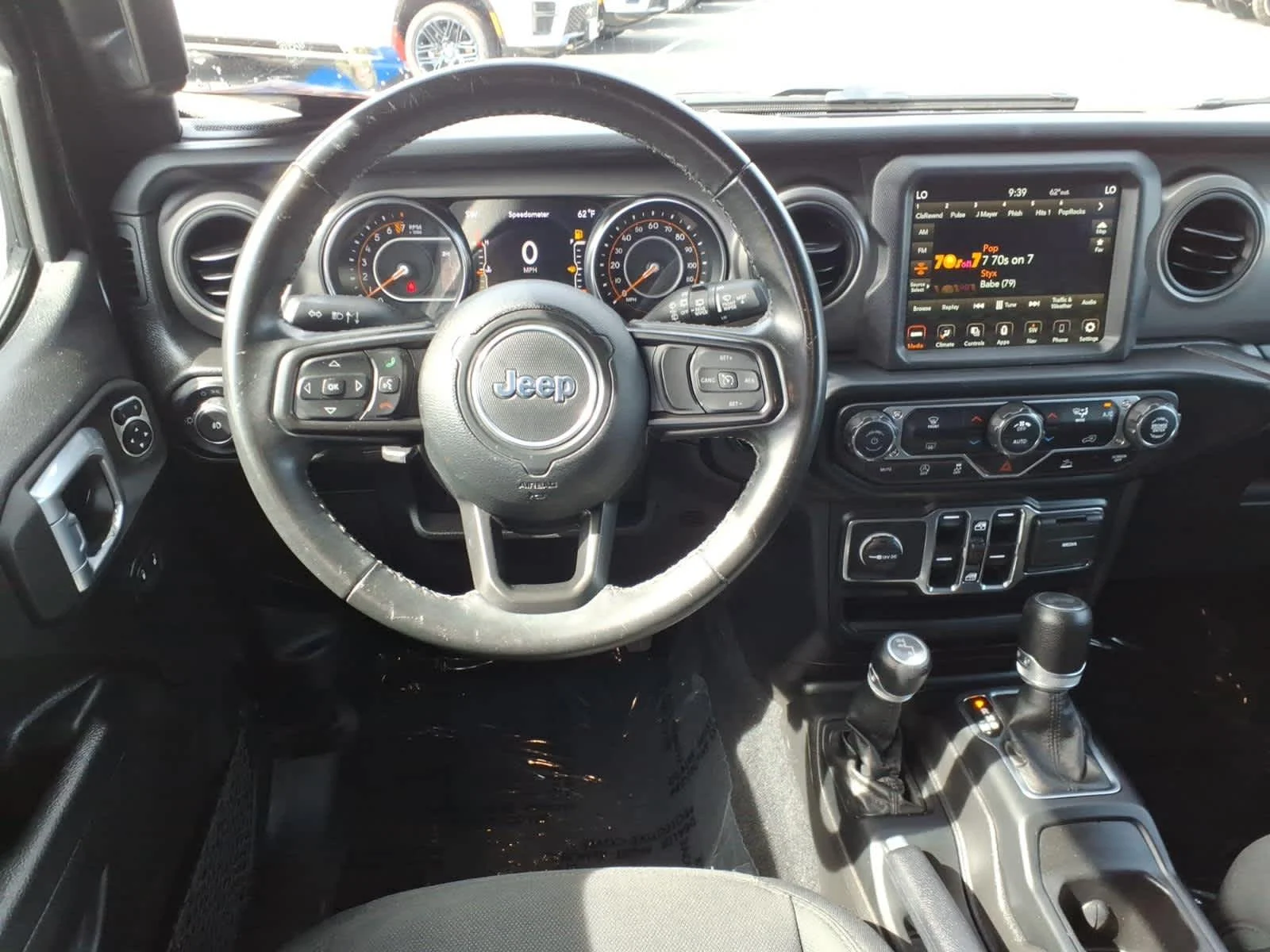 Used 2022 Black Clearcoat Jeep Unlimited Sport S image 15