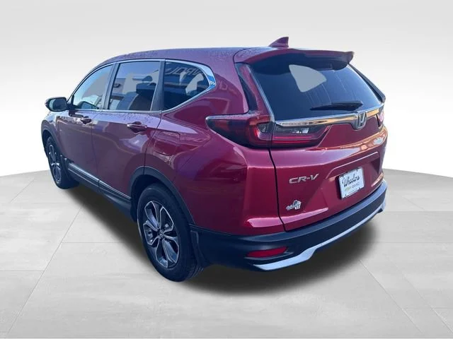 Used 2021 Red Honda AWD EX image 3