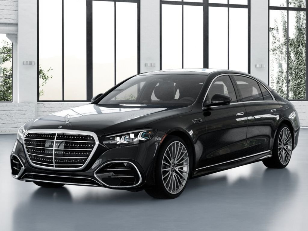 New 2027 Obsidian Black Metallic Mercedes-Benz S 580 image 1