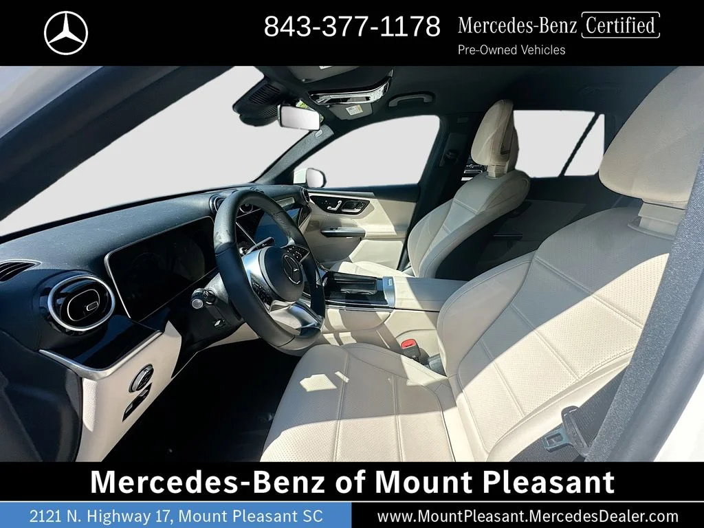 Certified Used 2025 Polar White Mercedes-Benz GLC 300 image 21