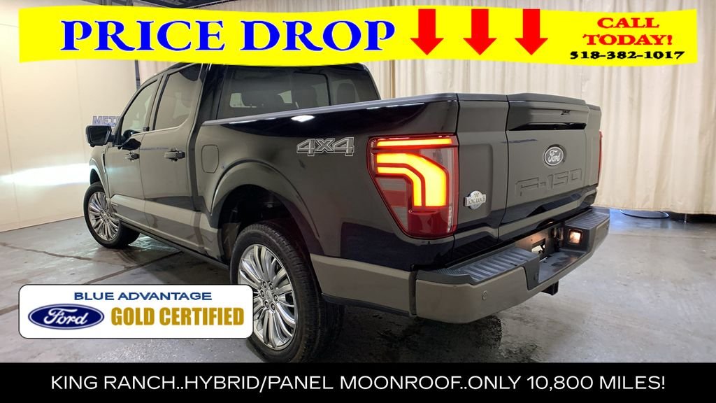 Certified Used 2025 Black Metallic Ford King Ranch image 5