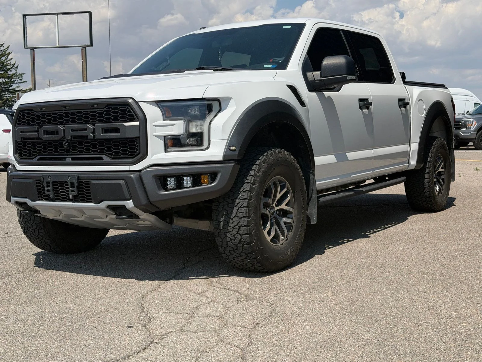 Used 2018 White Ford Raptor image 8