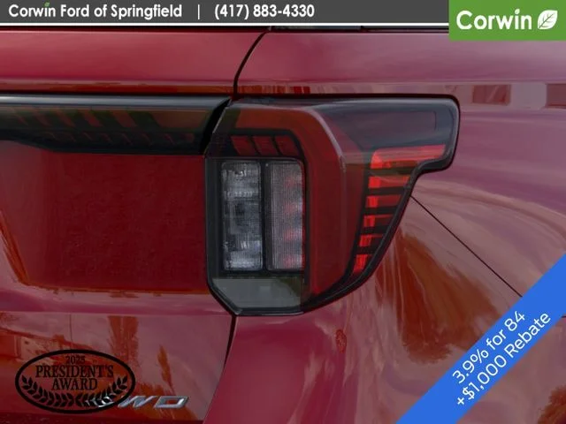 New 2026 Rapid Red Metallic Tinted Clearcoat Ford Platinum™ image 25