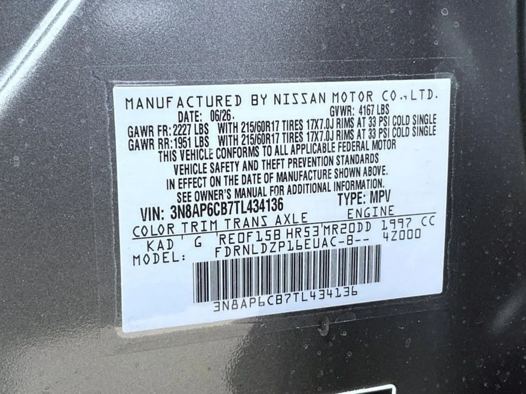 New 2026 Gray Nissan SV image 26