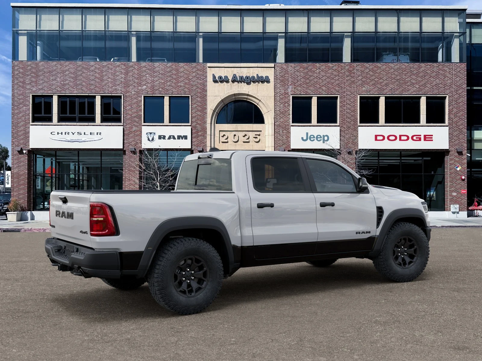 New 2026 Bright White Clear-Coat Exterior Paint RAM RHO image 30