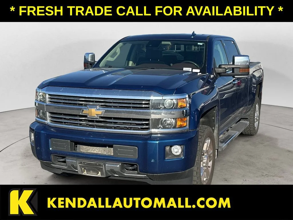 Used 2016 DEEP OCEAN BLUE METALLIC Chevrolet High Country image 1