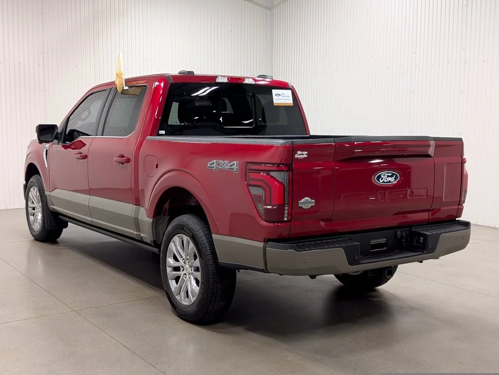 Certified Used 2025 Rapid Red Metallic Tinted Clearcoat Ford King Ranch image 29