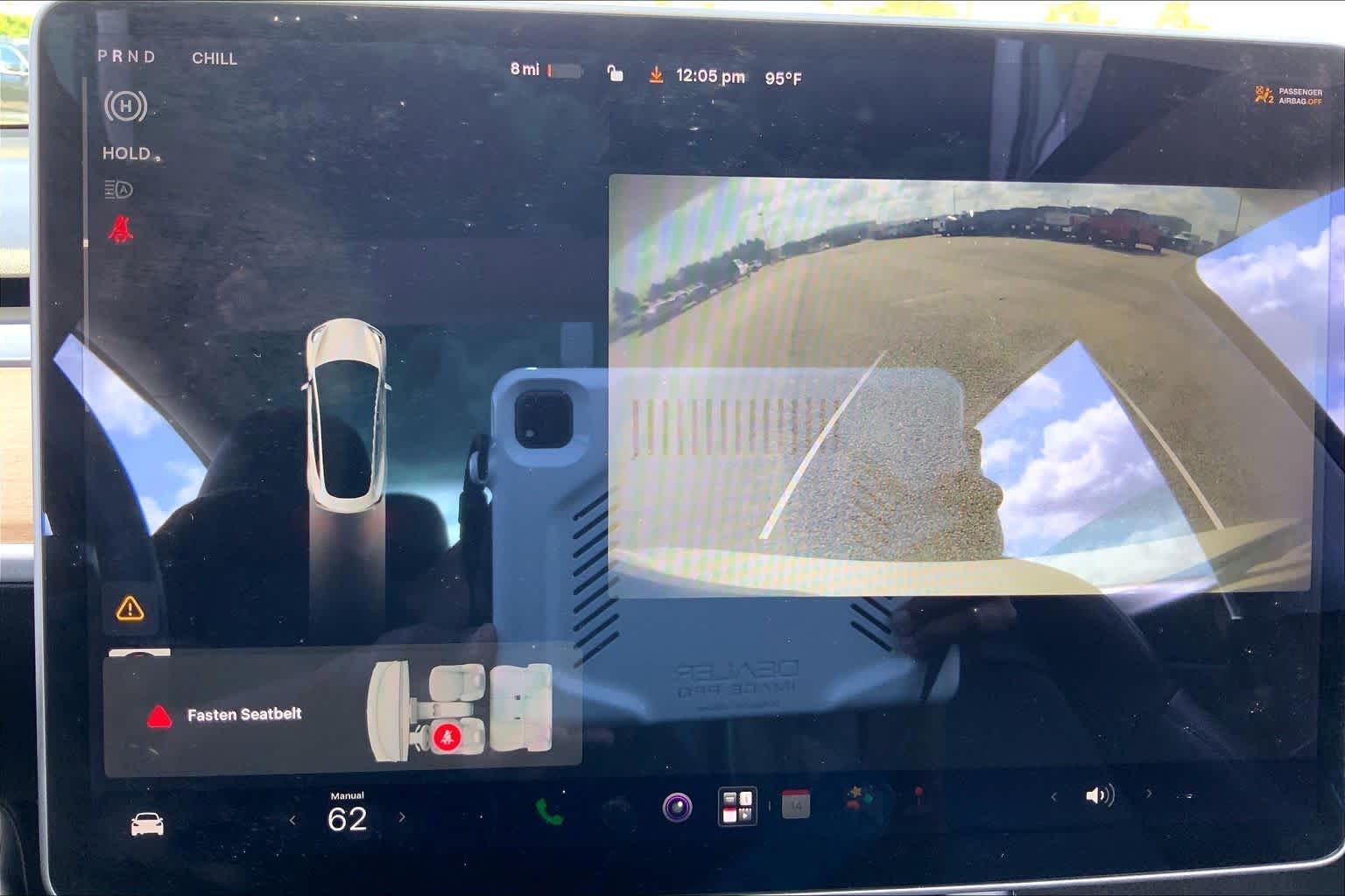 Used 2021 Pearl White Multi-Coat Tesla Long Range image 24