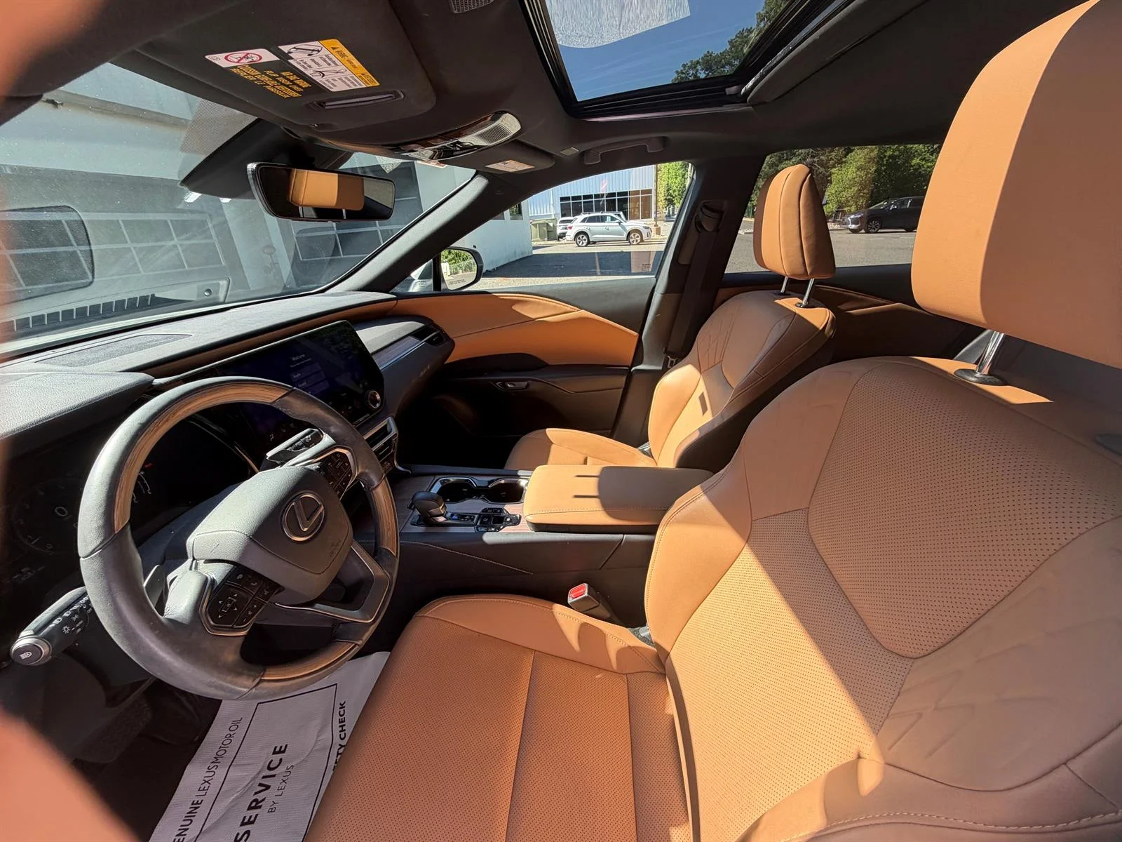 Certified Used 2023 Eminent White Pearl (085) Lexus Premium Navigation Package image 2