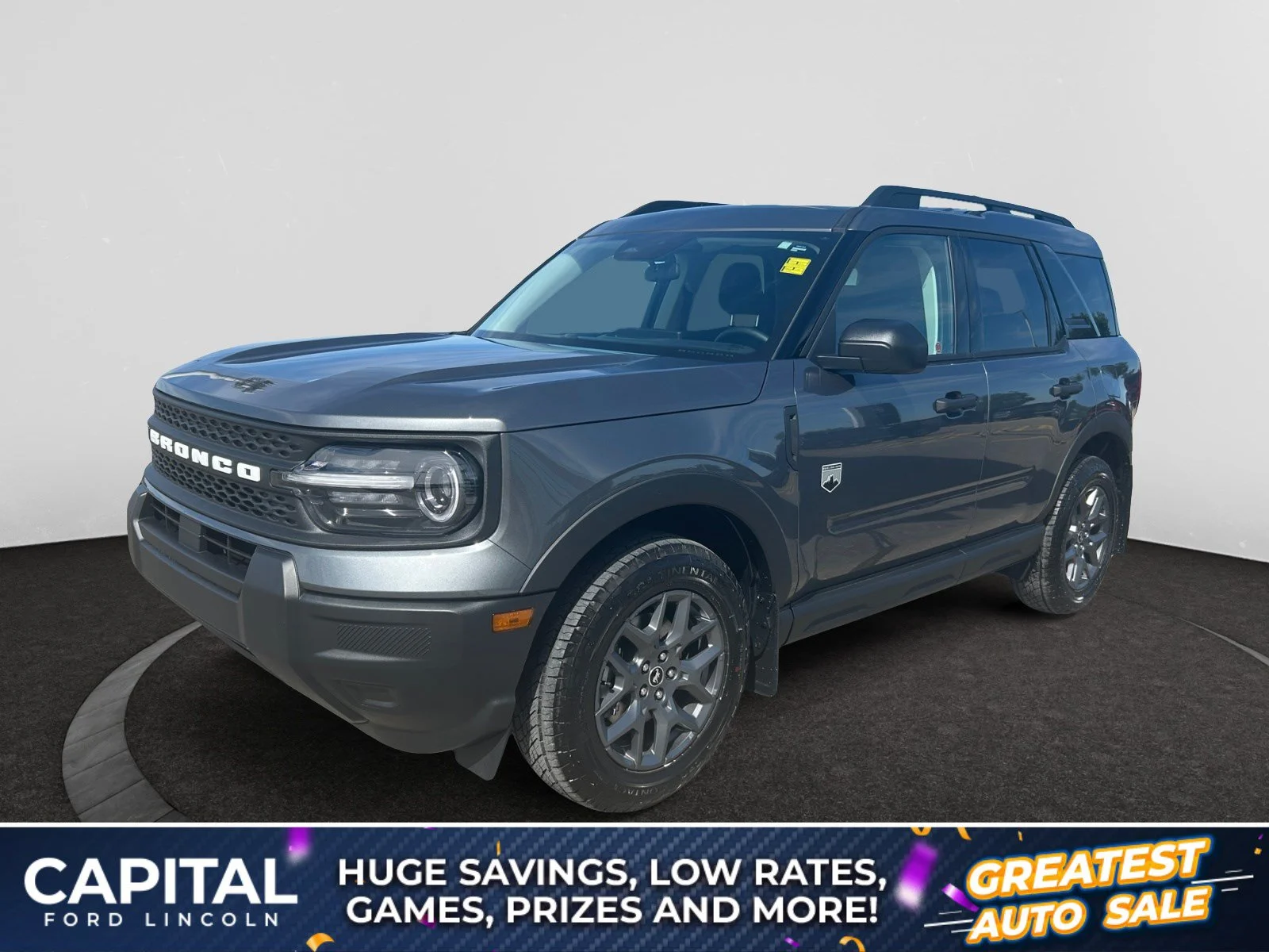 New 2026 Carbonized Grey Metallic Ford Big Bend image 1
