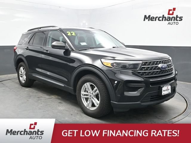 Used 2022 Black Ford XLT image 1