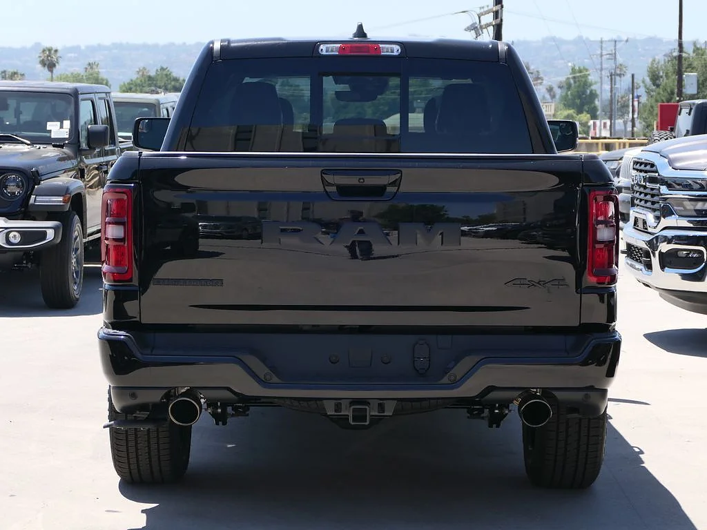 New 2026 Diamond Black Crystal Pearl Coat RAM Big Horn Crew Cab 4x4 5
