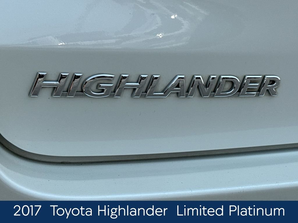 Used 2017 White Toyota Limited Platinum image 10