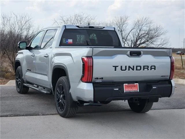 New 2026 Celestial Silver Metallic Toyota Limited 4x4 CrewMax 5.5 ft. box 145.7 in. WB image 3