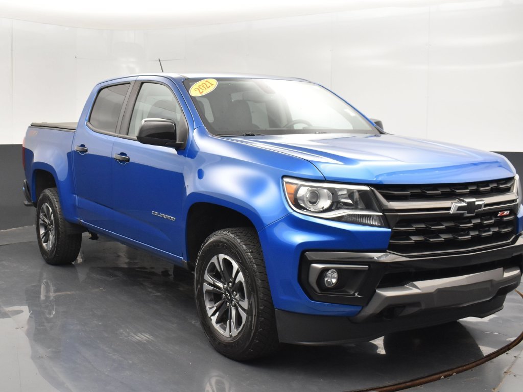Used 2021 Blue Chevrolet Z71 image 11