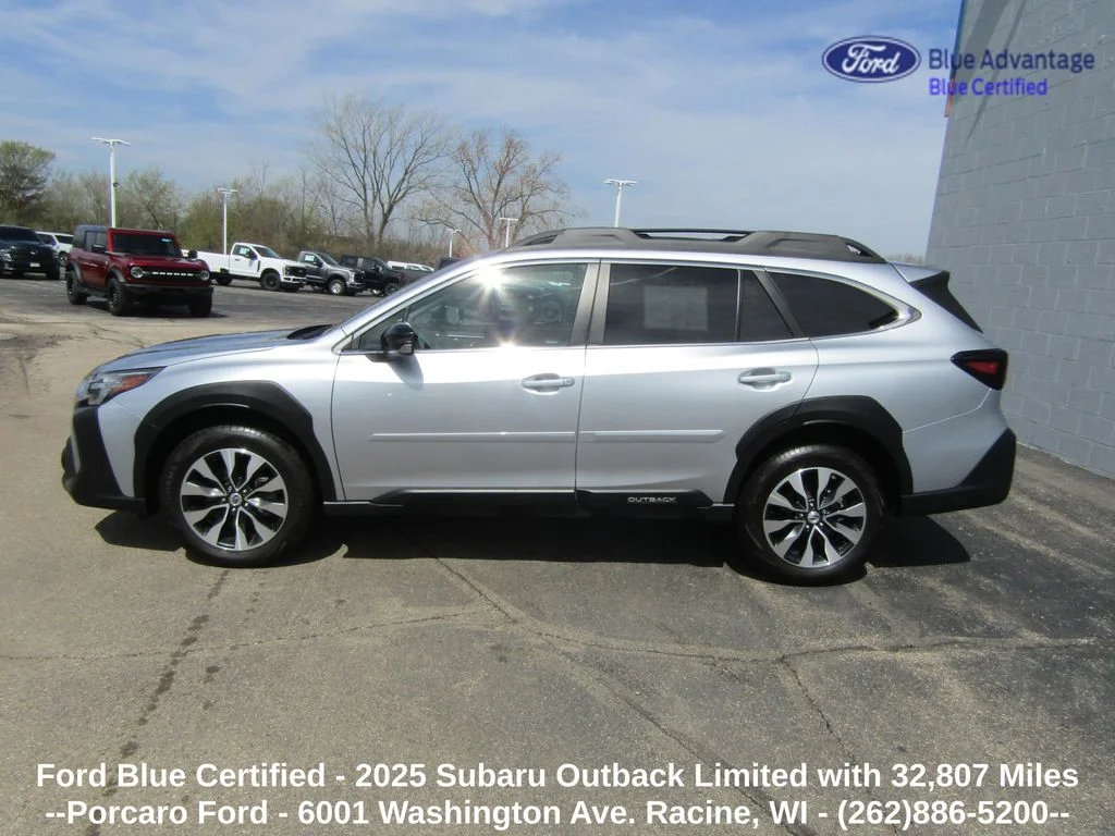 Certified Used 2025 Ice Silver Metallic Subaru Limited image 2