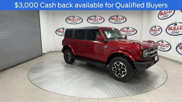 New 2026 Ruby Red Metallic Tinted Clearcoat Ford Outer Banks image 2