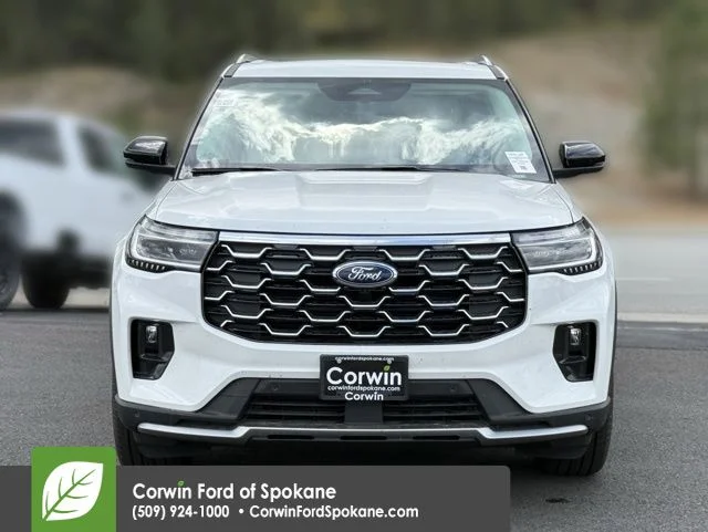 New 2026 Star White Metallic Tri-Coat Ford Platinum image 6