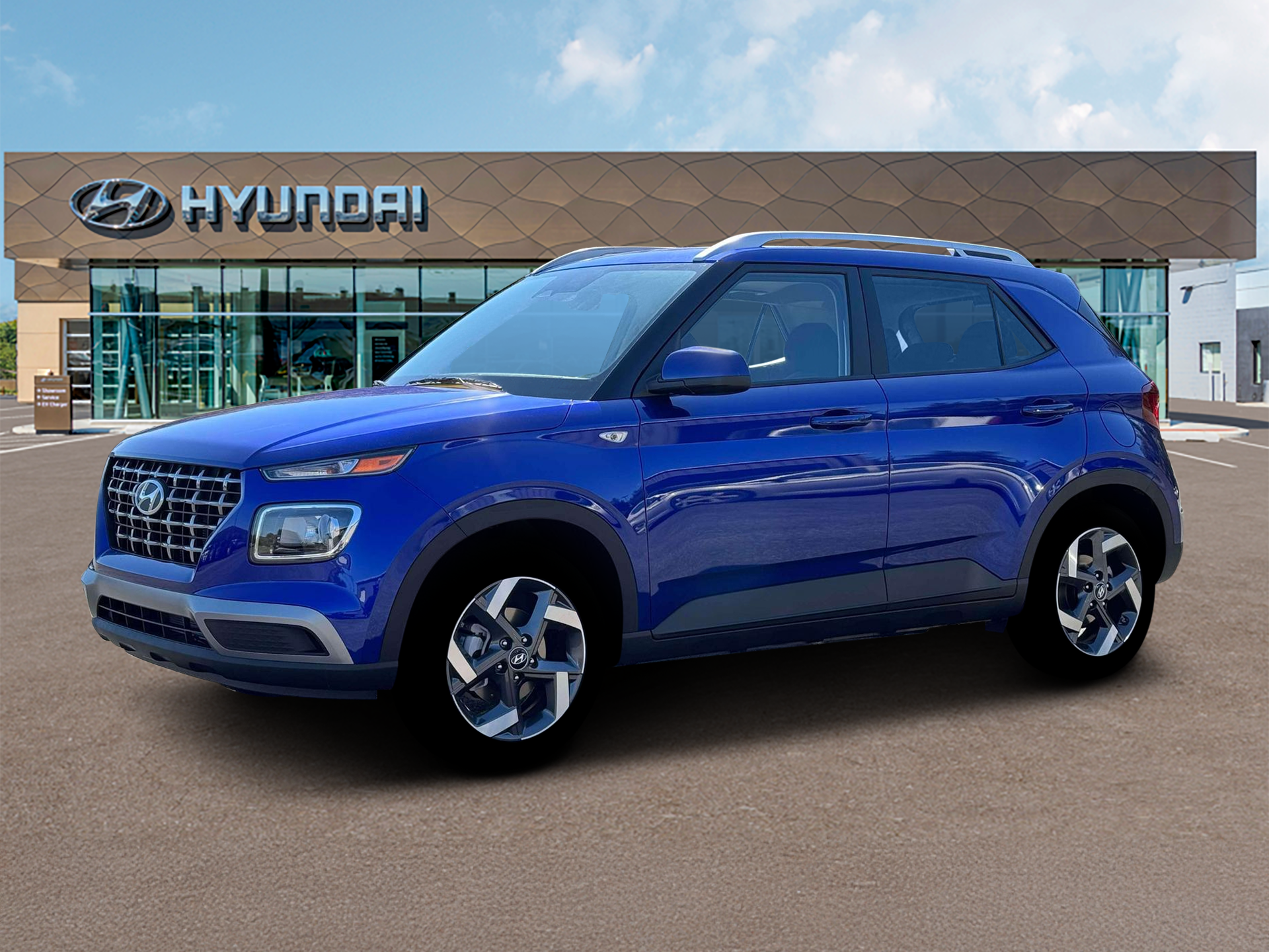 New 2026 Intense Blue Hyundai SEL image 2