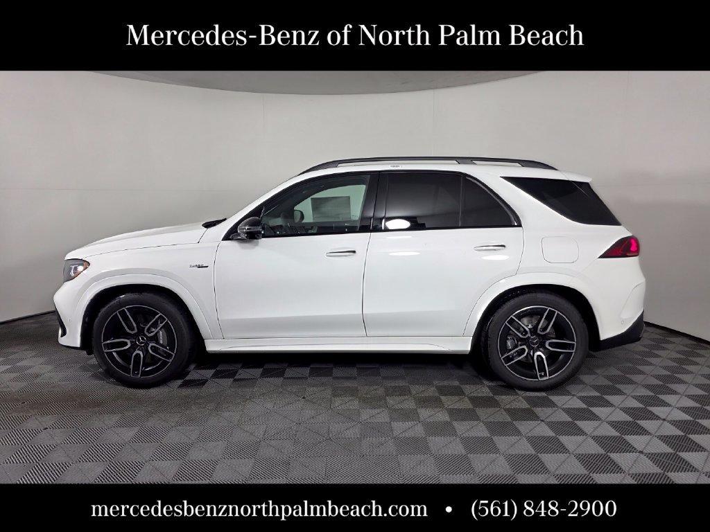 New 2027 Polar White Mercedes-Benz AMG® GLE 53e 4MATIC+ SUV image 3