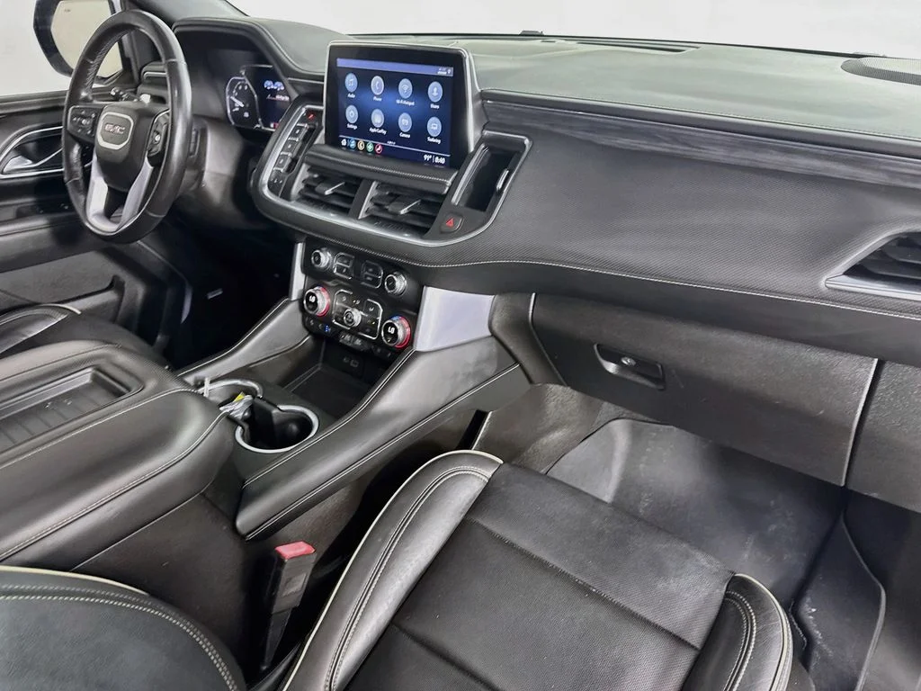 Used 2021 Satin Steel Metallic GMC SLT image 39