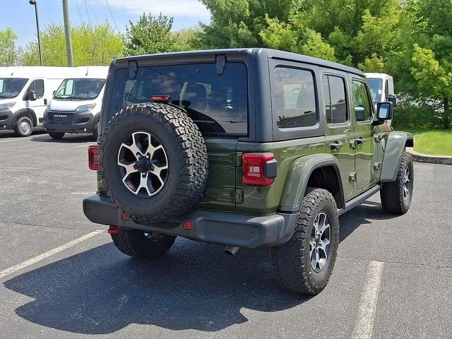 Used 2021 Green Jeep Unlimited Rubicon image 10