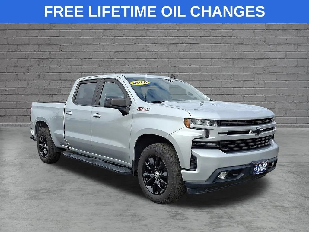 Used 2020 Silver Ice Metallic Chevrolet RST image 1