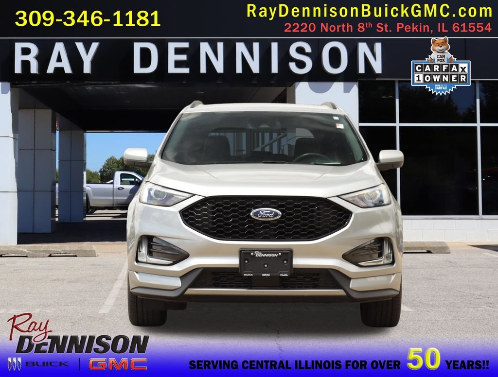Used 2022 Ford Edge ST-Line with VIN 2FMPK4J9XNBA42853 for sale in Pekin, IL