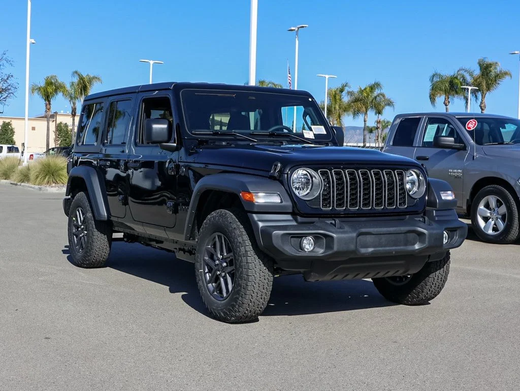 New 2026 Black Clear-Coat Exterior Paint Jeep Sport S image 1