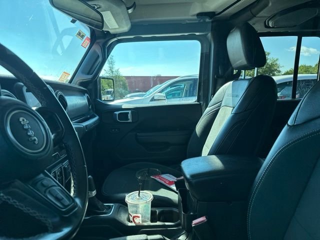 Used 2021 Gray Jeep Unlimited Sport image 7