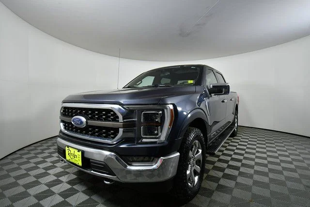 Used 2021 Blue Ford King Ranch image 6