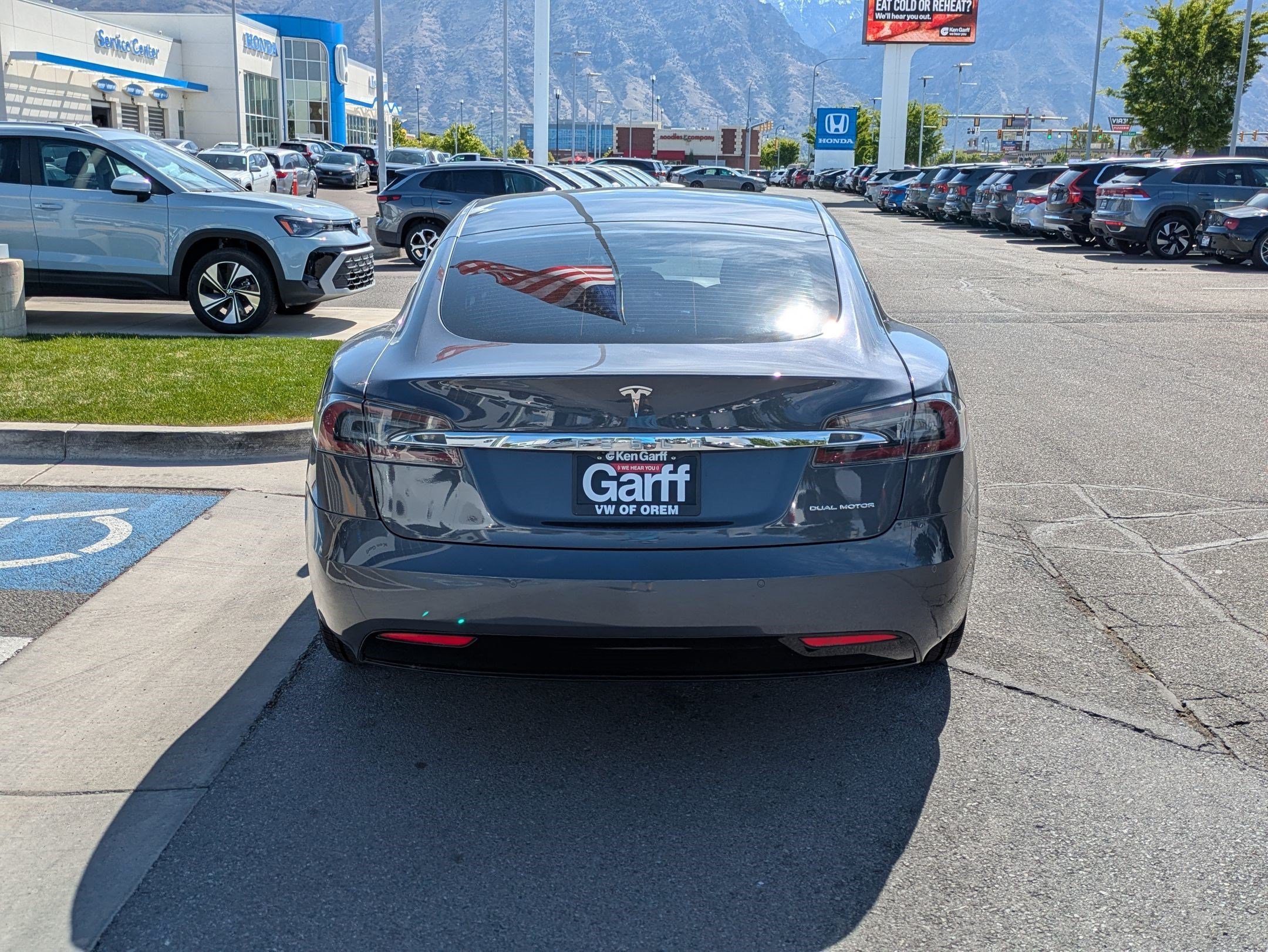 Used 2021 Midnight Silver Metallic Tesla Long Range image 4
