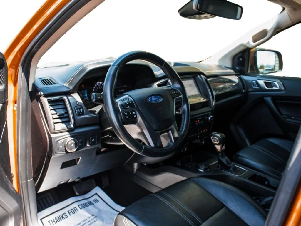 Used 2019 Orange Ford LARIAT image 8