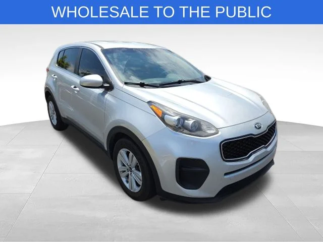 Used 2017 Silver Kia LX image 1