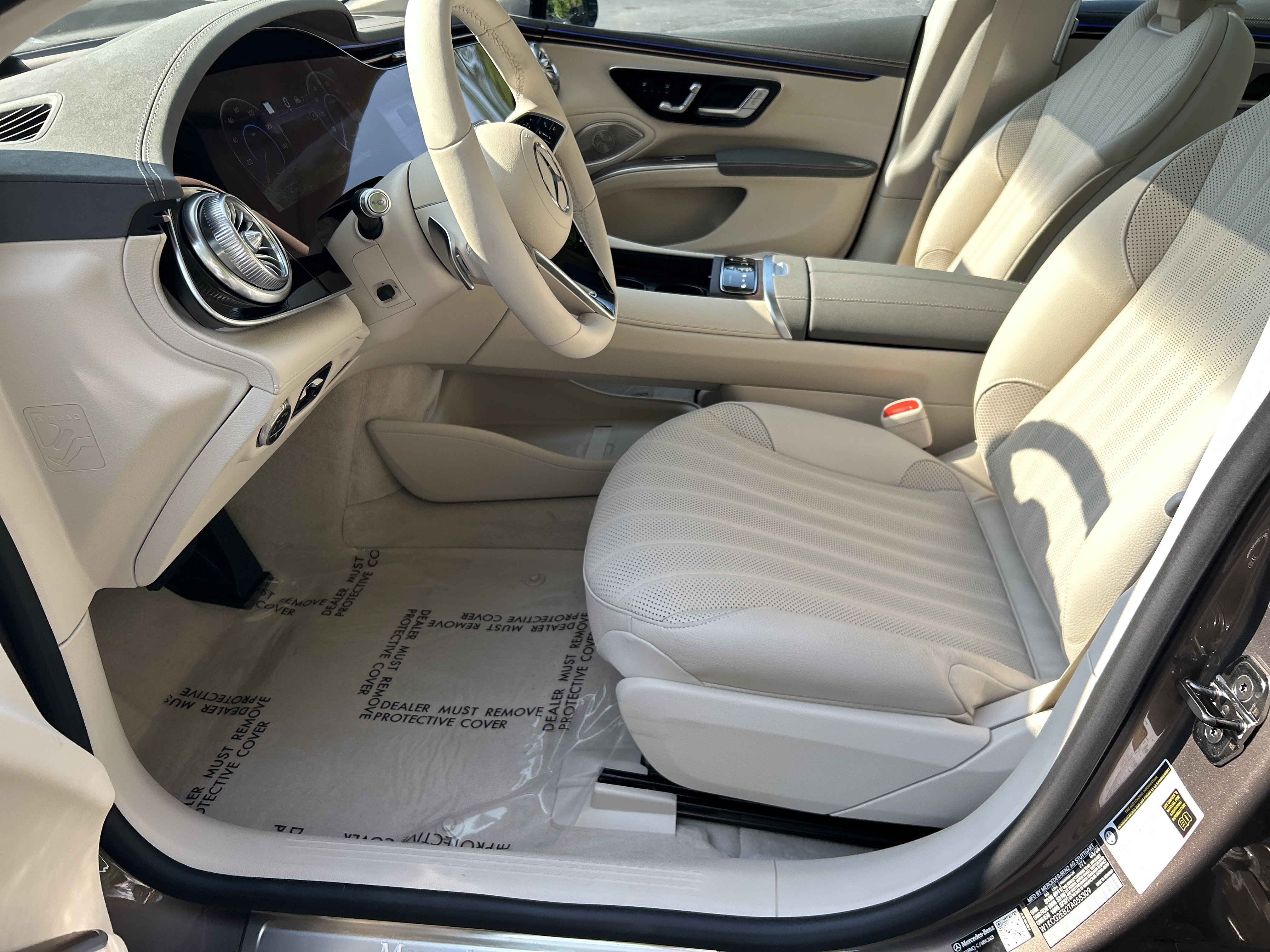 New 2026 Sonoran Brown Metallic Mercedes-Benz EQS 450 4MATIC® Sedan image 17