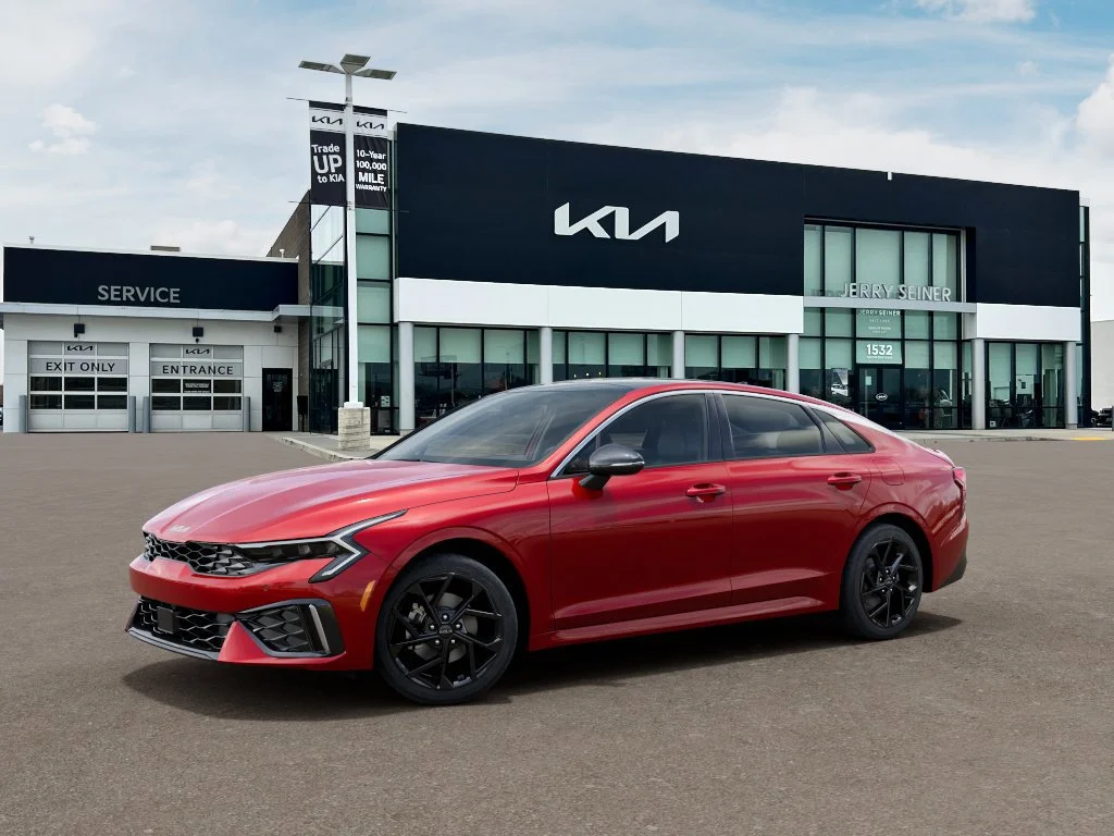 New 2026 Runway Red Kia GT-Line AWD image 3