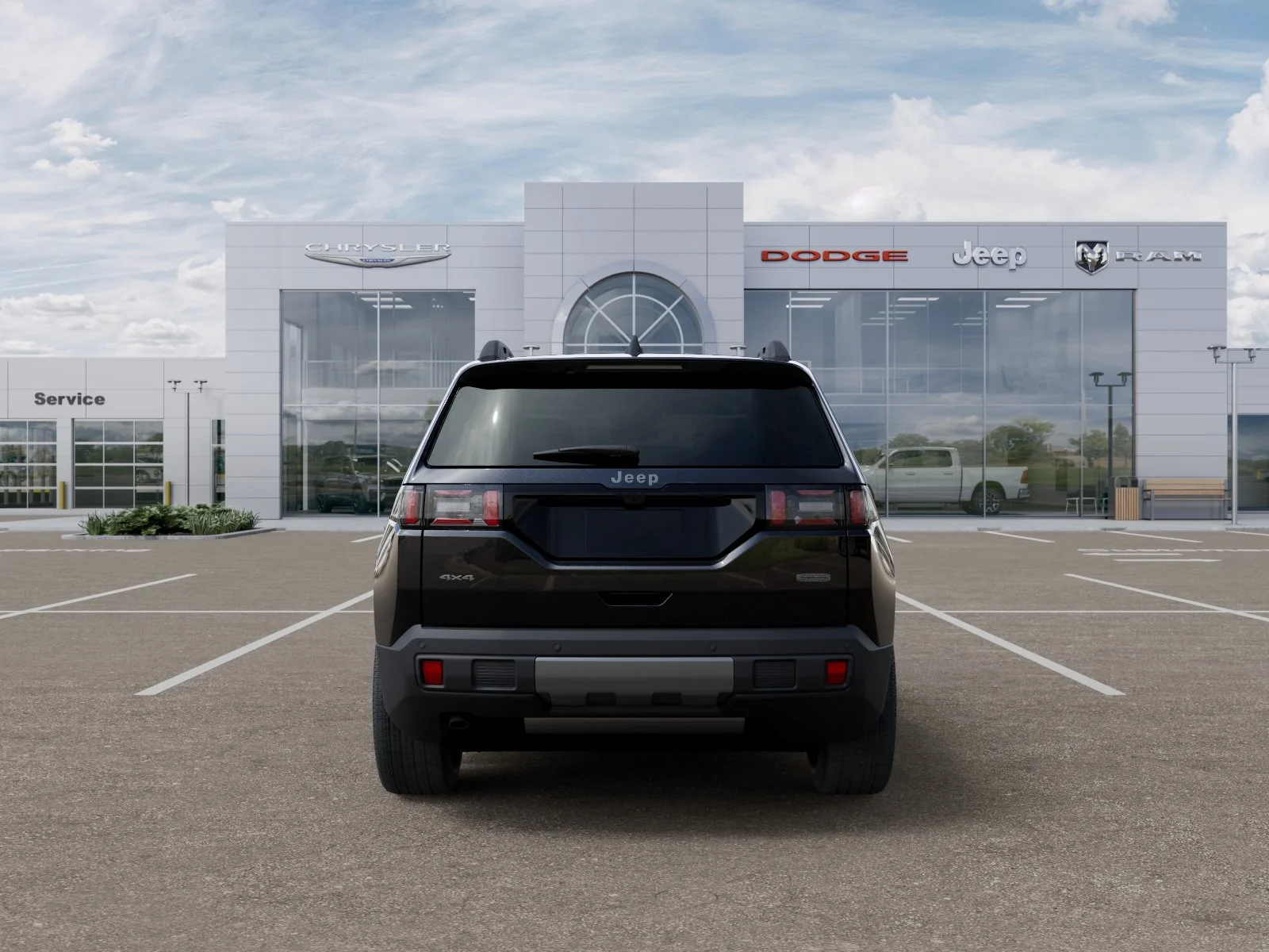 New 2026 Diamond Black Crystal Pearl-Coat Exterior Paint Jeep Overland image 37