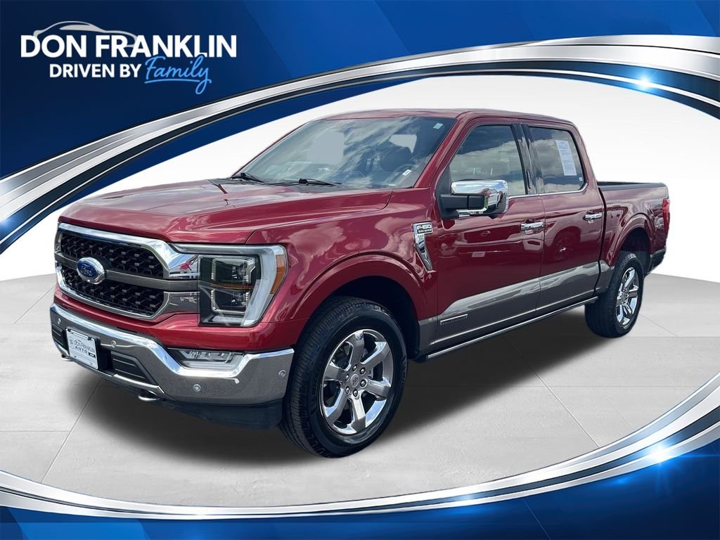 Used 2021 Red Ford King Ranch image 1