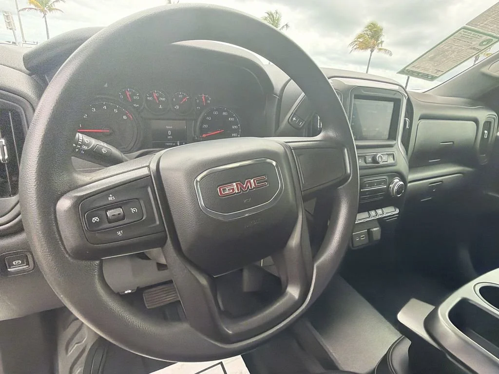Used 2021 SUMMIT WHITE GMC 2WD Double Cab Long Bed image 18