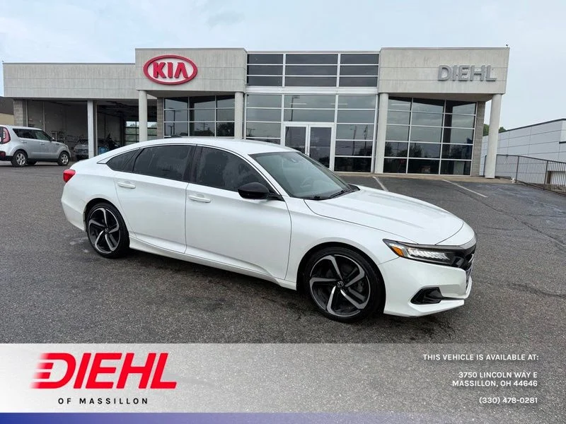Used 2022 White Honda Sport image 1