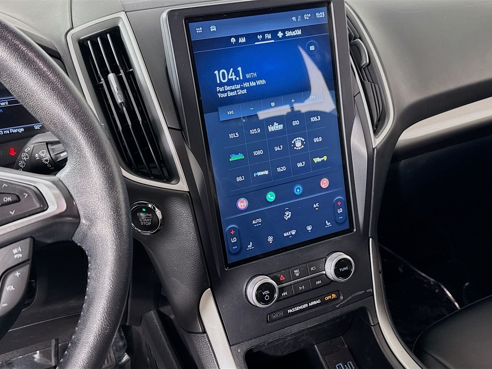 Used 2023 Black Metallic Ford SEL image 15