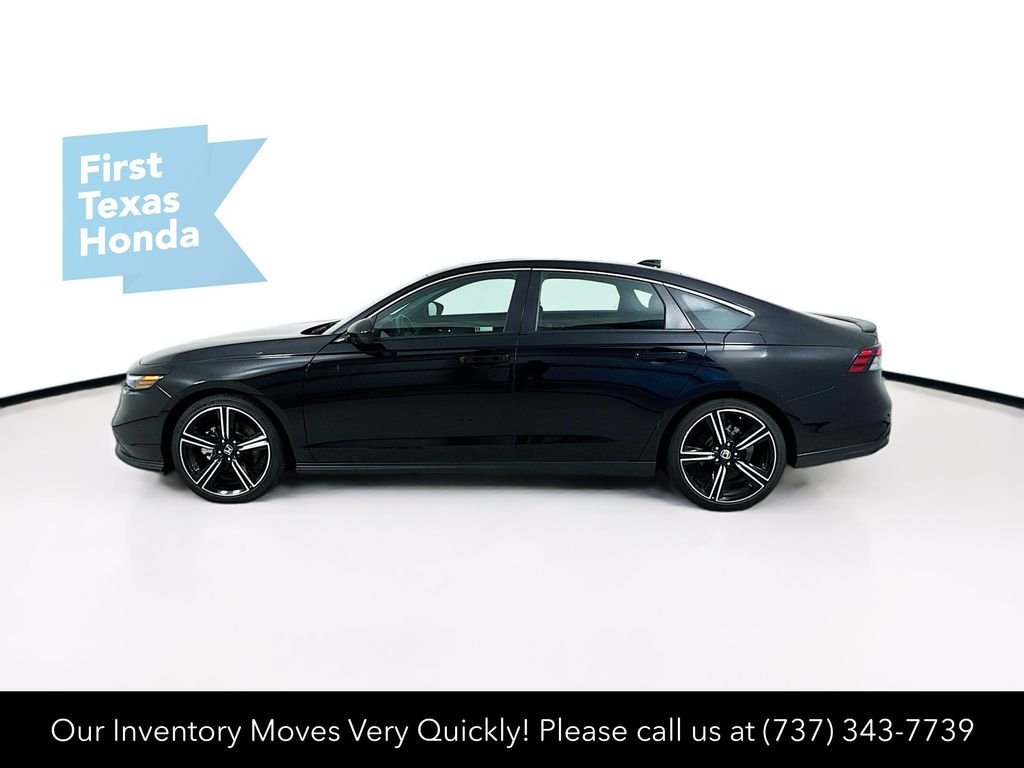 Certified Used 2023 Crystal Black Pearl Honda Sport image 4