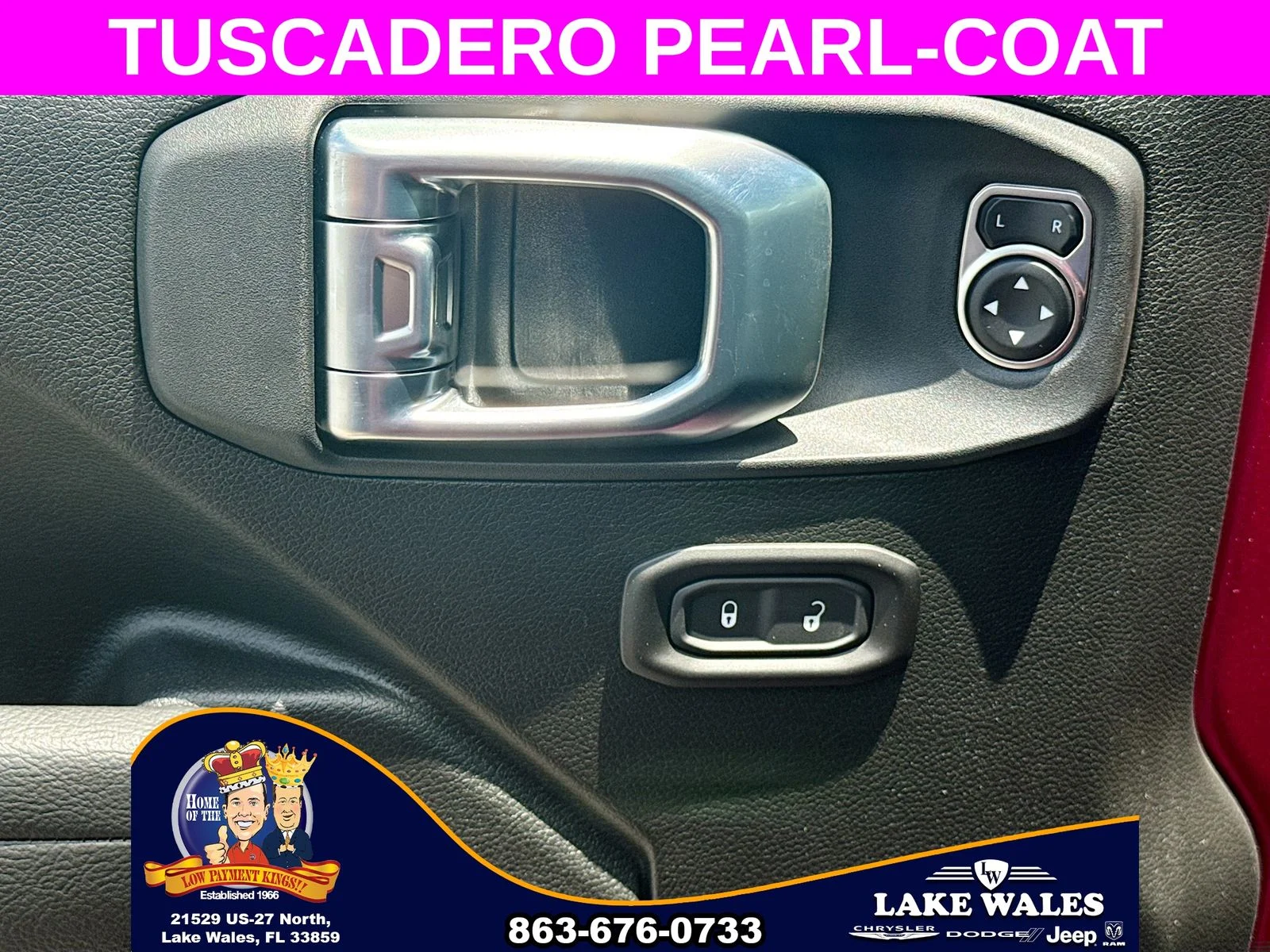 New 2026 Tuscadero Pearl-Coat Exterior Paint Jeep Sport S image 16
