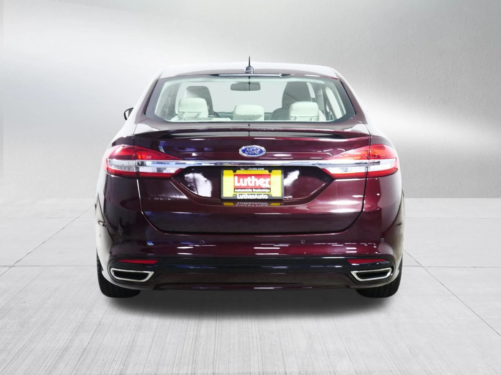 Used 2017 Burgundy Velvet Metallic Tinted Clearcoat Ford Titanium image 6